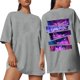 thumbnail image 1 of Pop cazadora para niña Graphic Round-Neck Short Sleeve T Shirt For Kids Youth Fashion Tee With Cartoon Print Design Soft Blend Top For Children （Gray）, 1 of 4