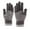 Gray, variant on qolati Winter Gloves for Men Women Cold Weather Fashion Knit Mittens Warm Gloves Elastic Knit Gloves with Thickened Wrist Cuffs