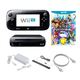 thumbnail image 1 of Nintendo Wii U Console 32GB Black with GamePad & Super Smash Bros. Game (Refurbished), 1 of 5