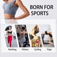 thumbnail image 2 of 2PCS Mujeres Sujetador con estampado de leopardo Leggings de cintura alta Sin costuras Fitness Runni Abanopi Leggings de sujetador, 2 of 7