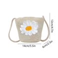 thumbnail image 3 of Lilixerw Shoulder Bag Small Handmade Straw Bag Crossbody Bag for Women,Summer Fashion Woven Handbag Shoulder Purse, 3 of 6