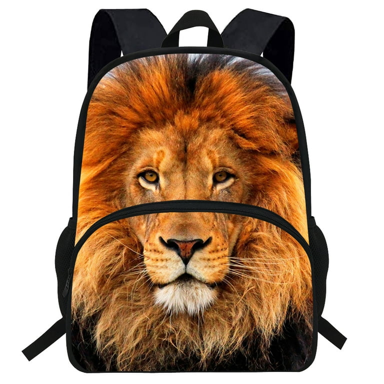 Snack Box for Kids, Personalized Lunch Box With Animal Baby Lion