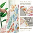 thumbnail image 4 of Easter Eggs Dining Room Chair Covers Colored Spring Floral Chair Slipcovers Seat Protector Removable Washable Chair Cover For Home Kitchen Restaurant Hotel 4pcs, 4 of 6
