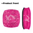 thumbnail image 2 of HELLHERO Scarf Butterfly Rollator Seat Covers Easy to Clean for Elderly Removable and Washable Seat & Backrest Cover Set for Seniors Men Women, 2 of 7