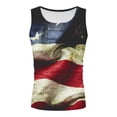 thumbnail image 2 of Big and Tall Shirts for Men Summer New Independence Day 3D Print Casual Men's Tank Top T Shirts for Men Tall Mens Graphic T Shirt Long Sleeves Striped Long Sleeved Shirt Pack And Set 3XL, 2 of 3