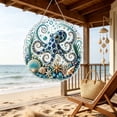 thumbnail image 3 of Clearance! 7.9" Ocean DIY 3D Beaded Kit, Ocean Diamond Art Suncatchers, Sun Catcher Window Hangings, DIY Pearl Diamond Art Kits for Adults, Octopus, 3 of 7