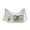 White, variant on Y2K Ita Crossbody Bag - Cute Aesthetic Pin Display Handbag, Patent Material JK Lolita Bag for Anime Cosplay