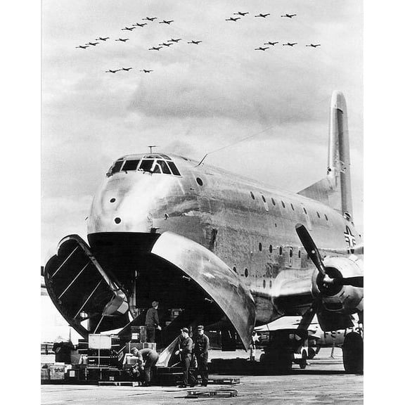 C-124 Globemaster II - 20x30 Inch Glossy Laminated Aviation Poster - Stunning Detail and Bold Colors