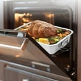 thumbnail image 2 of Shoreew Casserole Baking Pan with Foldable Handles Easy to Clean Dishwasher Safe Non-stick Coating Dish Oven Cooking Pot, 2 of 7