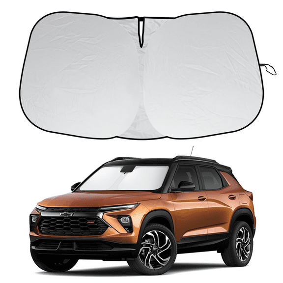 Car Windshield Sun Shade UV Rays Block Cover Shield For Chevy Trailblazer 2021-2024