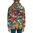 thumbnail image 3 of Boys Girls The Cuphead Show Hoodie 3D Print Pullover Hooded Long Sleeve Sweatshirts Tops Blouse with Pocket X-Large, 3 of 6