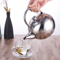 thumbnail image 5 of Bouilloire Commerciale en Acier Inoxydable avec Finition en Porcelaine Élégante - Capacité de 16cm, Résistante à la Rouille, Facile à Nettoyer pour Hôtels, Restaurants, Maisons de Thé, Eau Bouillante et Infusion, 5 of 5
