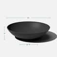 thumbnail image 4 of Veradek Mason Series Lane Bowl 32" Plastic-Stone Planter - Black, 4 of 9