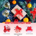 thumbnail image 2 of Unatoiry 30x Red Pull Bows Exquisite Craft And High-end Texture For Wedding Decoration And Birthday Gift 1Set, 2 of 6