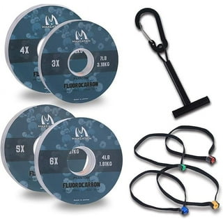 Maxcatch Fly Fishing Tapered Leader Line 6 Pack -Pre-Tied Loop