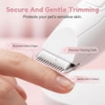thumbnail image 4 of Dog Paw Trimmer with LED Light, 2026 New Rechargeable Cordless Pet Grooming Paw Clipper, Pet Hair Clippers Trimmer Shaver for Dogs, Cats, Paws, Ears, Face, 4 of 7