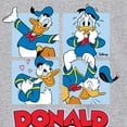 thumbnail image 3 of Mickey & Friends - Donald Duck Grid - Men's Long Sleeve T-Shirt, 3 of 5