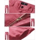 thumbnail image 4 of Pantalones a juego para hombre, ajustados, con parte delantera plana, casual, rosa 42, 4 of 5