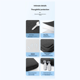 thumbnail image 5 of Bolsa Impermeable para Computadora Portátil, para Tableta, Bolso de Mano, Maletín Portátil para Computadora Portátil de 15 Pulgadas, Color Negro y Turquesa, 5 of 5