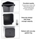 thumbnail image 4 of Cubo de basura antideslizante Billuyoard con barra desmontable para café y té, 4 of 6