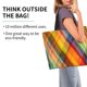thumbnail image 2 of Easygdp Abstract Watercolors Tartan Bolsas Tote para Mujer, Bolsos de Hombro para Viaje, Bolsos de Mano de Gran Capacidad para Compras y Trabajo, 2 of 8