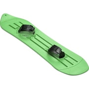 Slippery Racer Kids Snowboard with Binders for Beginners-Green