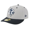 thumbnail image 3 of Men's New Era Derek Jeter Gray New York Yankees 59FIFTY Fitted Hat, 3 of 5