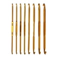 thumbnail image 5 of Raindrops 8Pcs Crochet Hook Set with Golden Ergonomic Grip for Beginners and Intermediates, 5 of 6