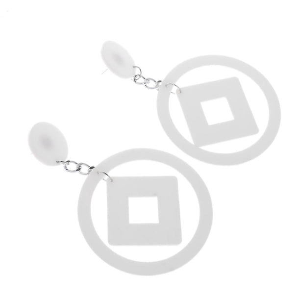 Pendientes de acrílico Fernando Cuadrado Geometría Declaración Novedad