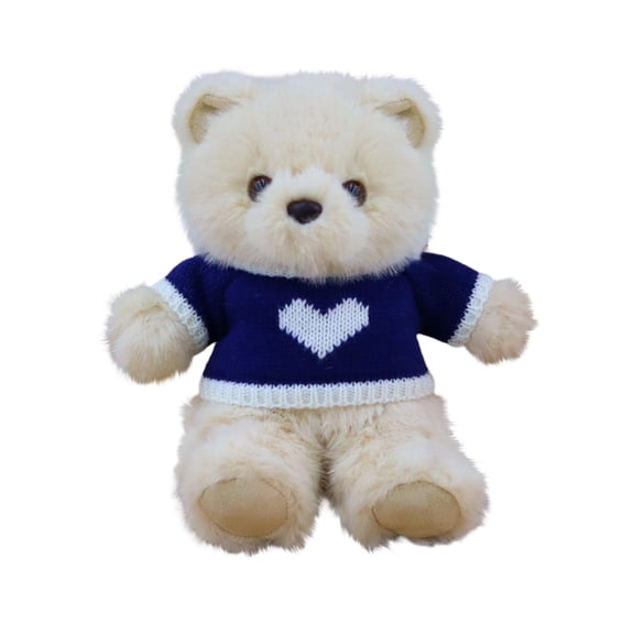 2026 New Stuffed Bear Toys, Valentine's Day Cute Bear Plush Toys, Huggable Plushies Pillow Suede-like Plush Bear Doll, a Soft Toy and Stuffed Animal, Perfect as a Gift for Classmate (Bear, D)