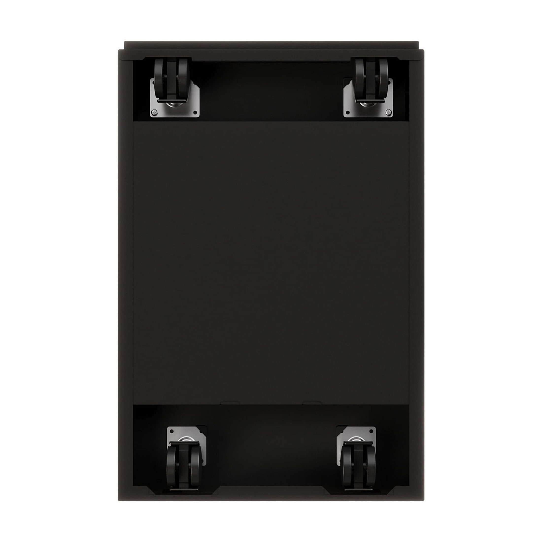 Hirsh 23" Deep Mobile Pedestal File Cabinet 3 Drawer Box-Box-File, Letter Width, Black