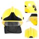 thumbnail image 3 of Sombrero de bombero, casco de jefe de bomberos, accesorio de disfraz de bombero para fiesta., 3 of 8