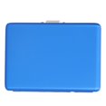 thumbnail image 2 of Aluminum Alloy  Case, Gorgeous Colors Brushed Design Business Card Holder Crush Resistance  For Handbag For Briefcase Card + Blue  Box, 2 of 8