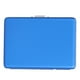 thumbnail image 1 of Caja de cigarrillos de moda, caja de almacenamiento de tarjetas de visita de aleación de aluminio cepillado para maletín, tarjeta + caja de cigarrillos azul, 1 of 14