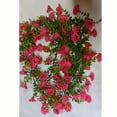 thumbnail image 2 of ZheElen 2pack/lot Outdoor Artificial Flower Wall Hanging Hanging: a vibrant and Resistant To Conditions Adding Re, 2 of 6