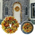 thumbnail image 2 of Wreath Home Decoration Outdoor Front Door Wreath, 2 of 5