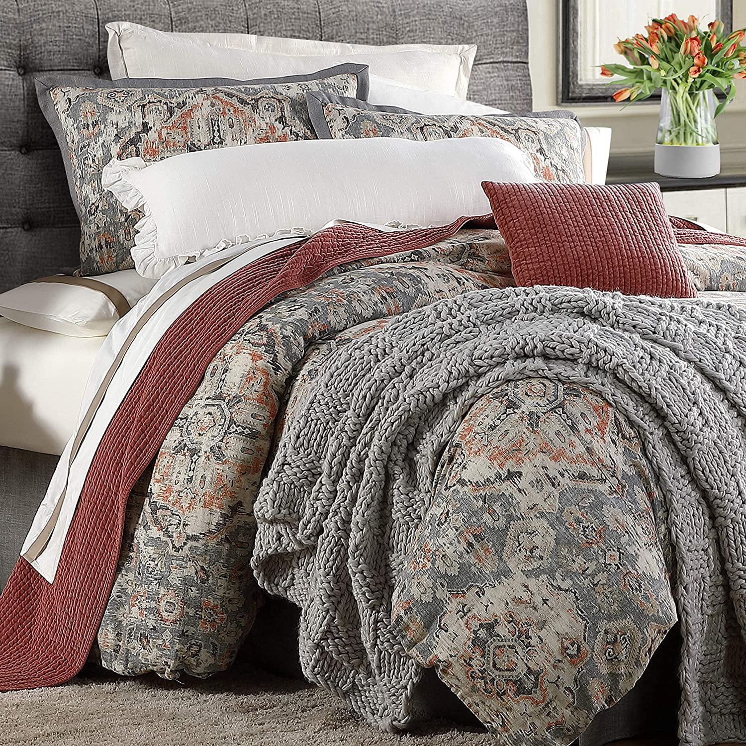 HiEnd Accents Carmen Kilim Comforter - Thumbnail 2