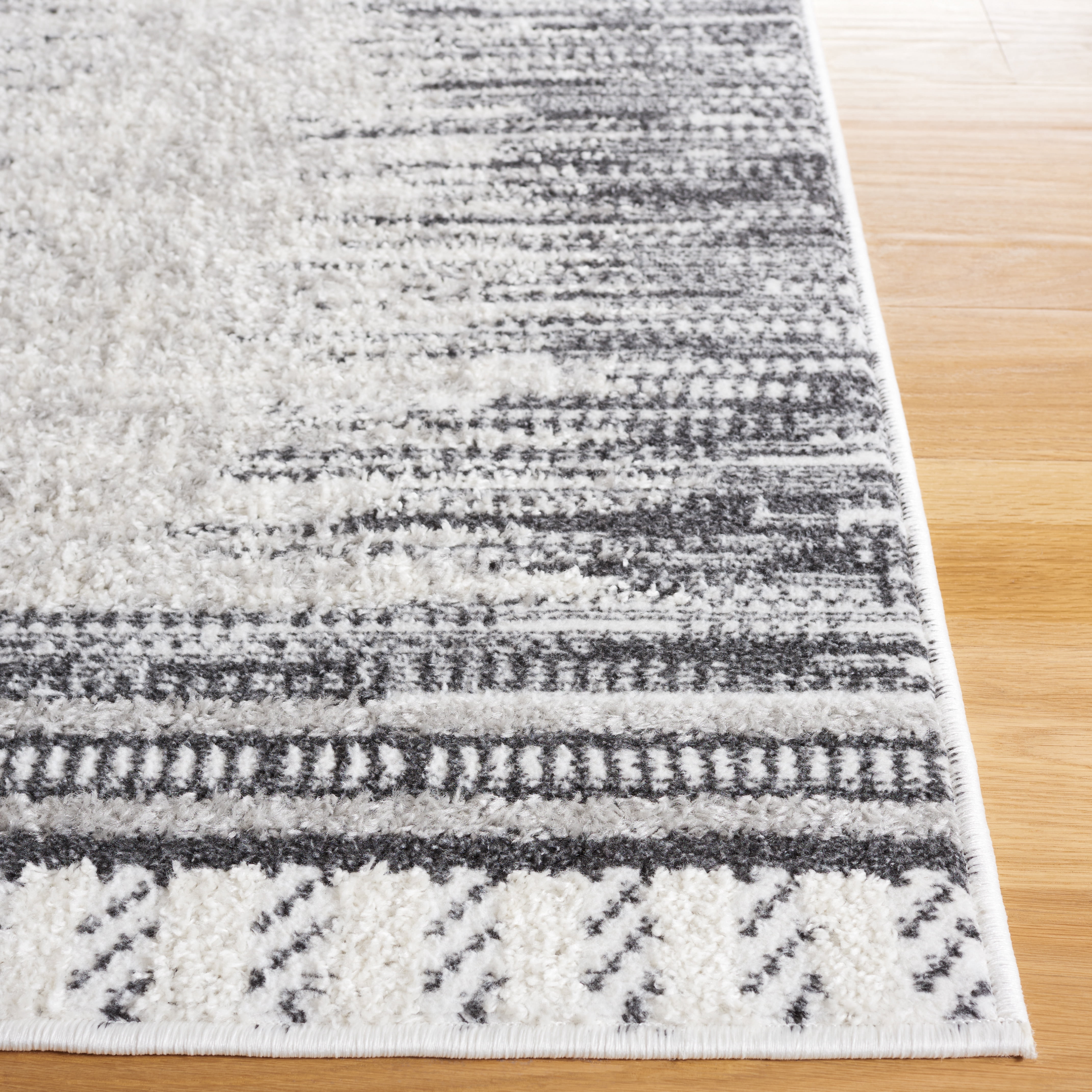 SAFAVIEH Alamo Keila Abstract Area Rug, Grey/Charcoal, 8' x 10'