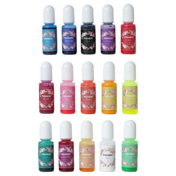 10Pieces/set Concentrated UV Resin Colorant Epoxy Resin Pigment UV Resin Dye