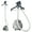 Gray, variant on ROSVOVO 1500W Standing Garment Steamer with Wheels - 1.7L Large Water Tank for 55 Min Continuous Steaming, Vertical Clothes Steamer for All Fabrics, Light Grey