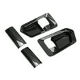 thumbnail image 3 of 4Pcs/Set Poignée de Porte Intérieure Garnitures de Couverture de Fibre de Carbone Voiture Accessoire Adapté pour HiAce 2019, 3 of 8