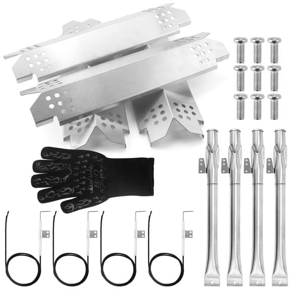 Beaquicy 304 Stainless Steel Grill Heat Plates Replacement Parts 720-0830H,720-0888,720-0888N Grill Burner Tubes for Home Depot