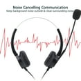 thumbnail image 3 of Auriculares de Teléfono Inalámbricos, Centro de Llamadas de Auriculares 150 Ohmios para una unilla de Llamada Profesional, 3 of 7