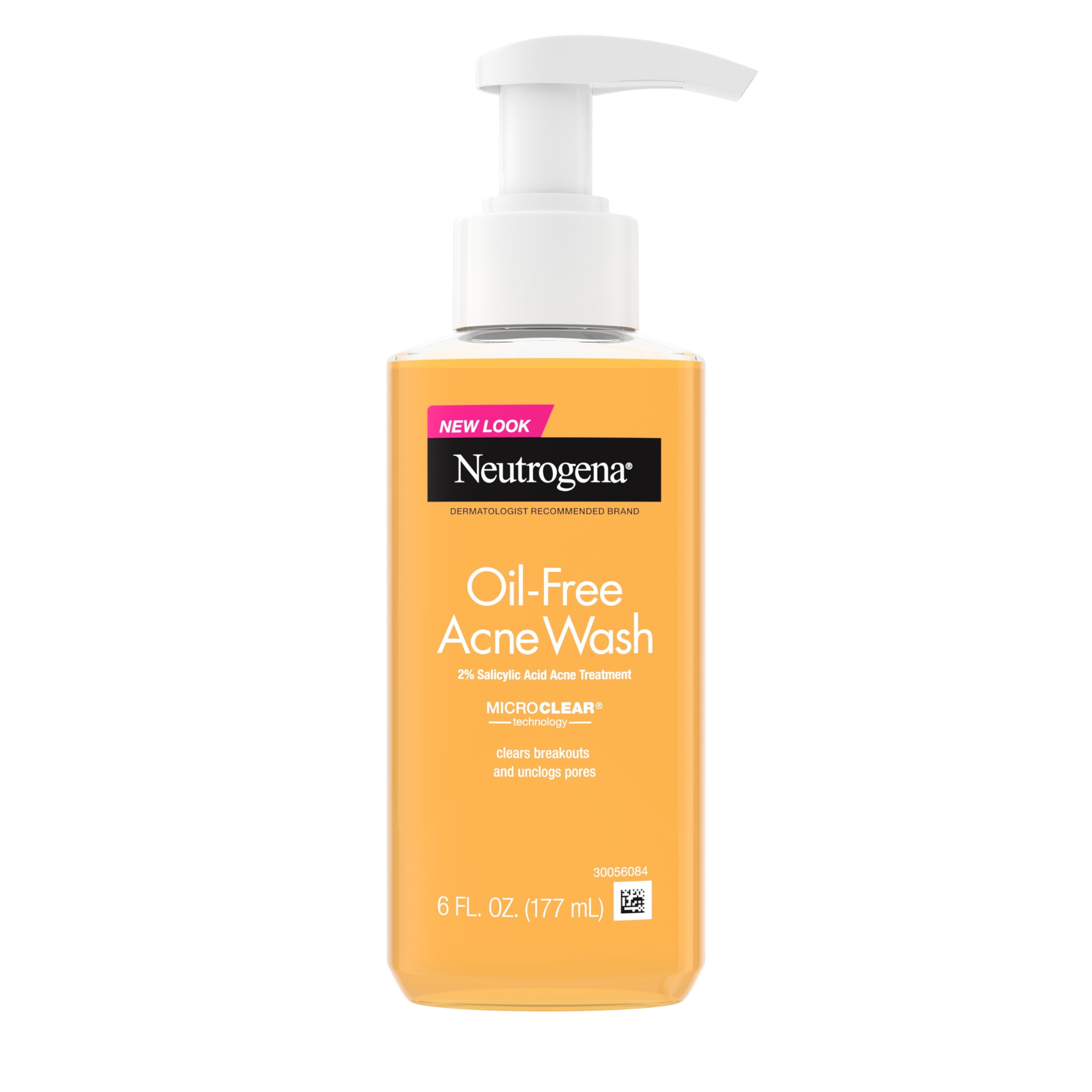 Neutrogena Oil-Free Pink Grapefruit Acne Face Wash, Salicylic Acid