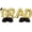 Grad 2 Pcs, variant on Graduation Decorations, 1 Pack 46 Inch Graduation Balloon Self Standing Black Gold White Diploma Scroll Congrats Grad Foil Balloon, Class of 2026 Grad Party Decor for High School College Photo Prop