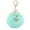 Peppermint Green, variant on Naierhg 2Pcs Snowflake Fluffy Pompom Ball Key Chain Ring Holder Car Bag Ornament Keychain