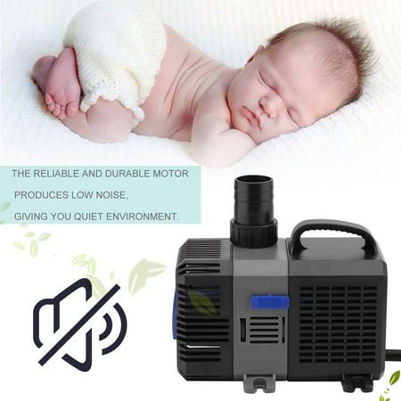 Universal Fish Tank Filter Pump 4500L/h Adjustable Submersible Water Pump