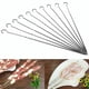 thumbnail image 3 of Brochetas 10PCS BBQ Barbacoa Asar Cocinar Largo Acero Inoxidable, 3 of 7