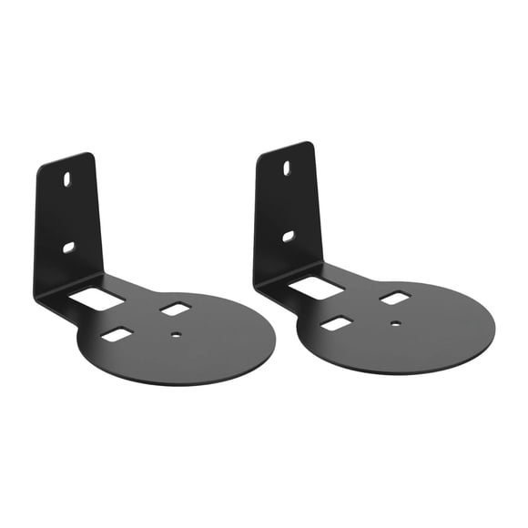 Soporte de pared para altavoz de 2 piezas, resistente, y de , accesorio de metal práctico que ahorra espacio.