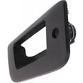 thumbnail image 3 of For Chevy Silverado 1500 2007 08 09 10 11 12 2013 Tailgate Handle Bezel | Rear | Outside | Textured Black | w/ Key Hole | Plastic | With Lock | Replacement For GM1916106 | 22755302, 3 of 5